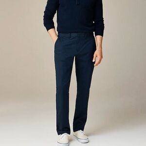 NWT J. Crew 2024 Men’s 770 Straight Fit Tech Pant Navy 32x32
